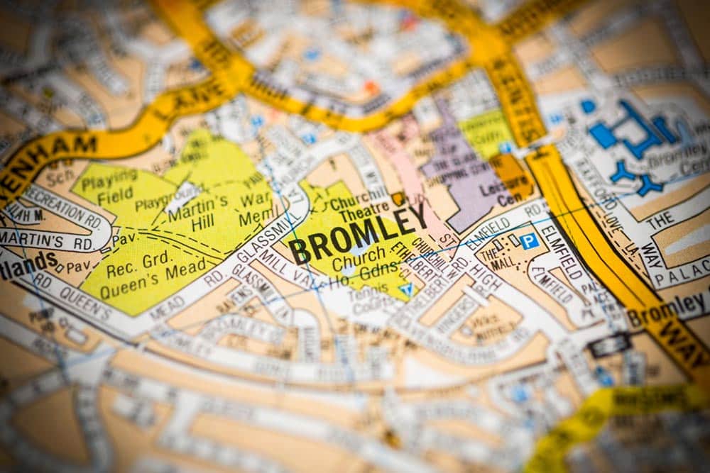 bromley-map