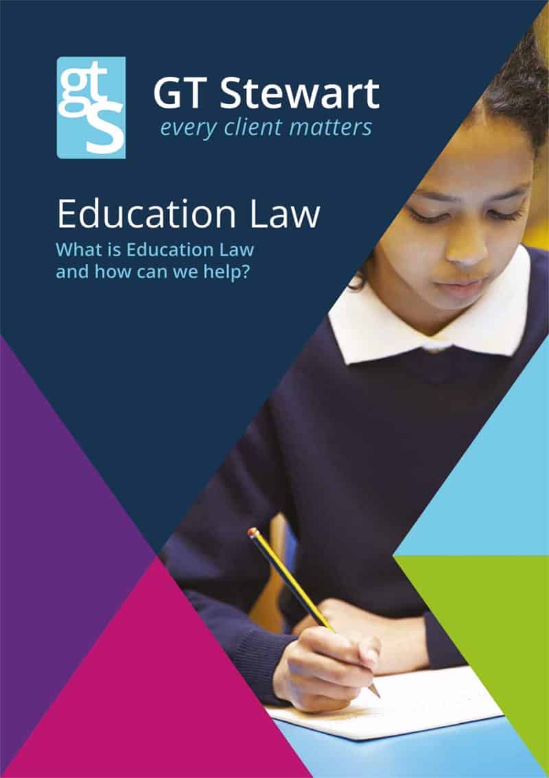 Education Law GT Stewart Solicitors